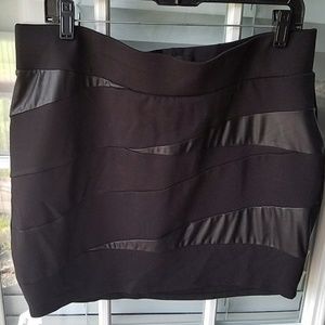 Torrid Mini Faux Leather Skirt